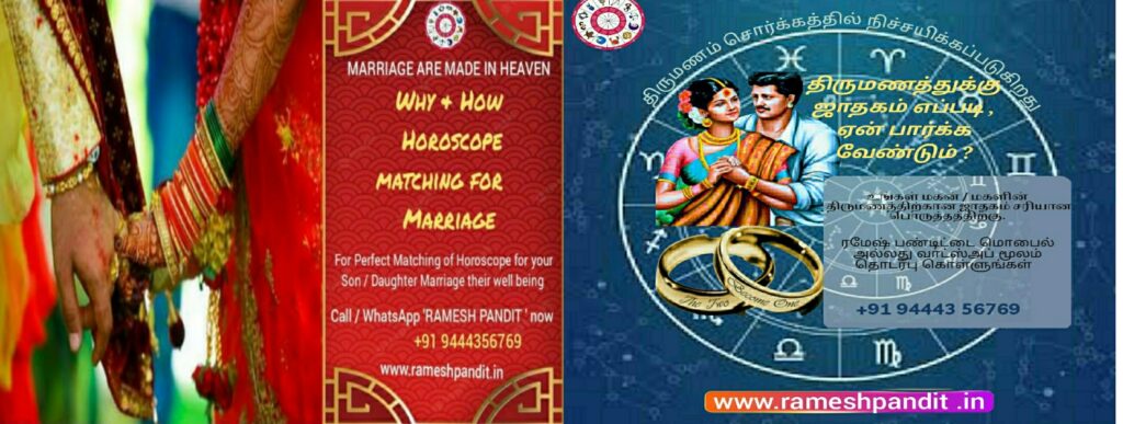 Horoscope Matching for Marriage