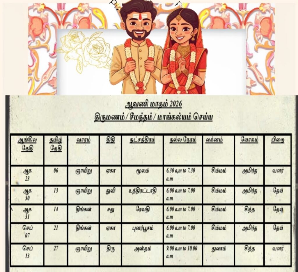 avani marriage 2026